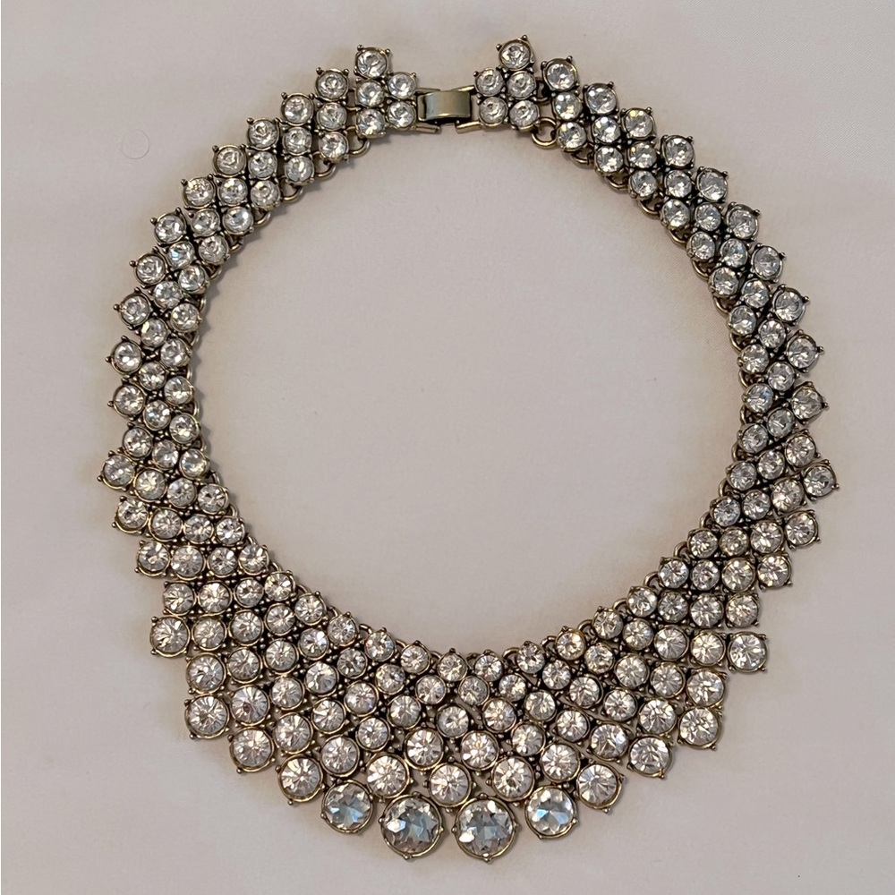 Banana Republic Rhinestone Collar Necklace
